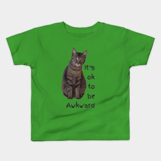 Awkward Kitty Kids T-Shirt